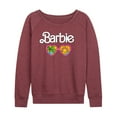 thumbnail image 1 of Barbie - Seeing Sunsets & Palm Trees Through Sunglasses - Women's Lightweight French Terry Long Sleeve Shirt, 1 of 4