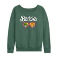 thumbnail image 1 of Barbie - Seeing Sunsets & Palm Trees Through Sunglasses - Women's Lightweight French Terry Long Sleeve Shirt, 1 of 4