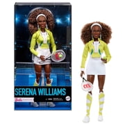 Barbie Serena Williams Doll, Barbie Signature, Tennis Player Fashion Doll With Uniform and Racket