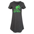 thumbnail image 1 of Barbie - St. Patrick's Day Shamrock Pattern Logo - Women's Any Way Dress, 1 of 5