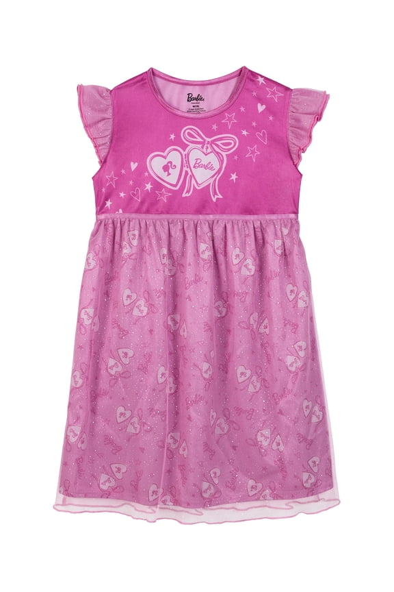 Short Sleeve Sleep Fantasy Gown, One-Piece, Sizes 4-12