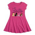 thumbnail image 1 of Barbie - Side Profiles with Friends - Toddler And Youth Girls Fit And Flare Dress, 1 of 1