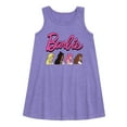 thumbnail image 1 of Barbie - Side Profiles with Friends - Toddler and Youth Girls A-line Dress, 1 of 1