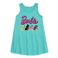 thumbnail image 1 of Barbie - Side Profiles with Friends - Toddler and Youth Girls A-line Dress, 1 of 3