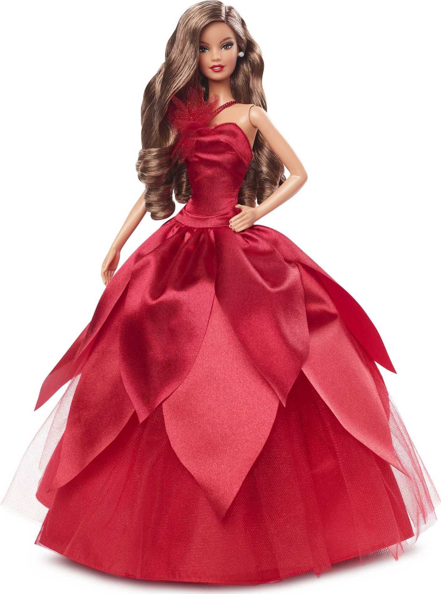 DRESS ONLY * BARBIE DOLL DRESS , MODEL MUSE, RED METALLIC EVENING GOWN |  eBay