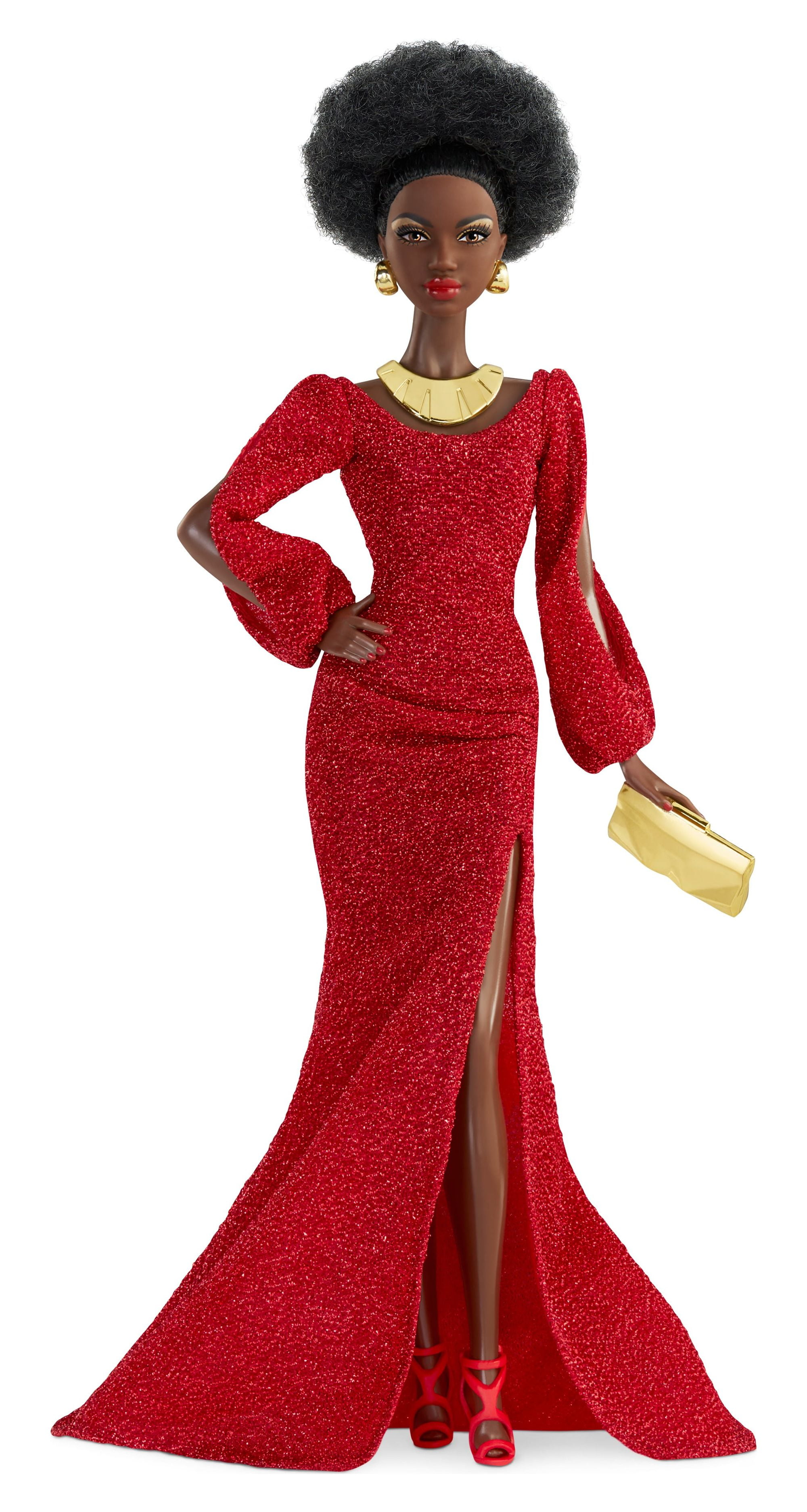 Barbie Signature 40th Anniversary First Black Barbie Doll in Red