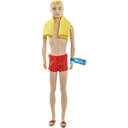 Barbie Signature Ken 60th Anniversary Reproduction Doll with Silkstone Body & Wrist Tag