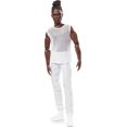 Barbie Signature Looks Ken Doll with Braids & Bun Hairstyle