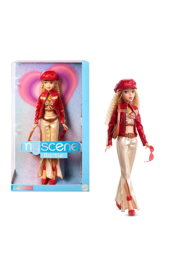 Signature My Scene Collector Barbie Doll in Y2K-Inspired Outfit with Premium Accessories