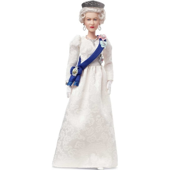 Barbie Signature Queen Elizabeth II Platinum Jubilee Doll, Gift for Collectors