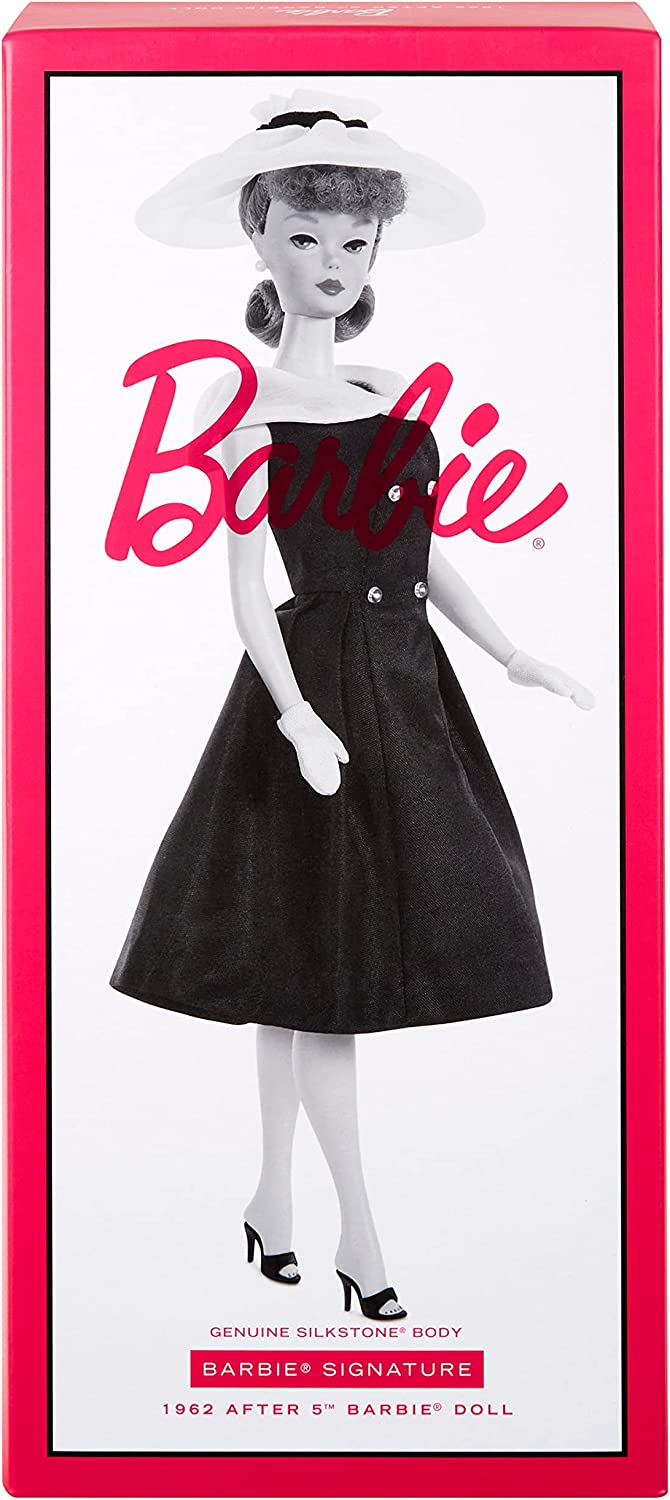Barbie Signature Reproduction 1962 After 5 Silkstone Barbie Doll Mattel HBY14 - Walmart.com