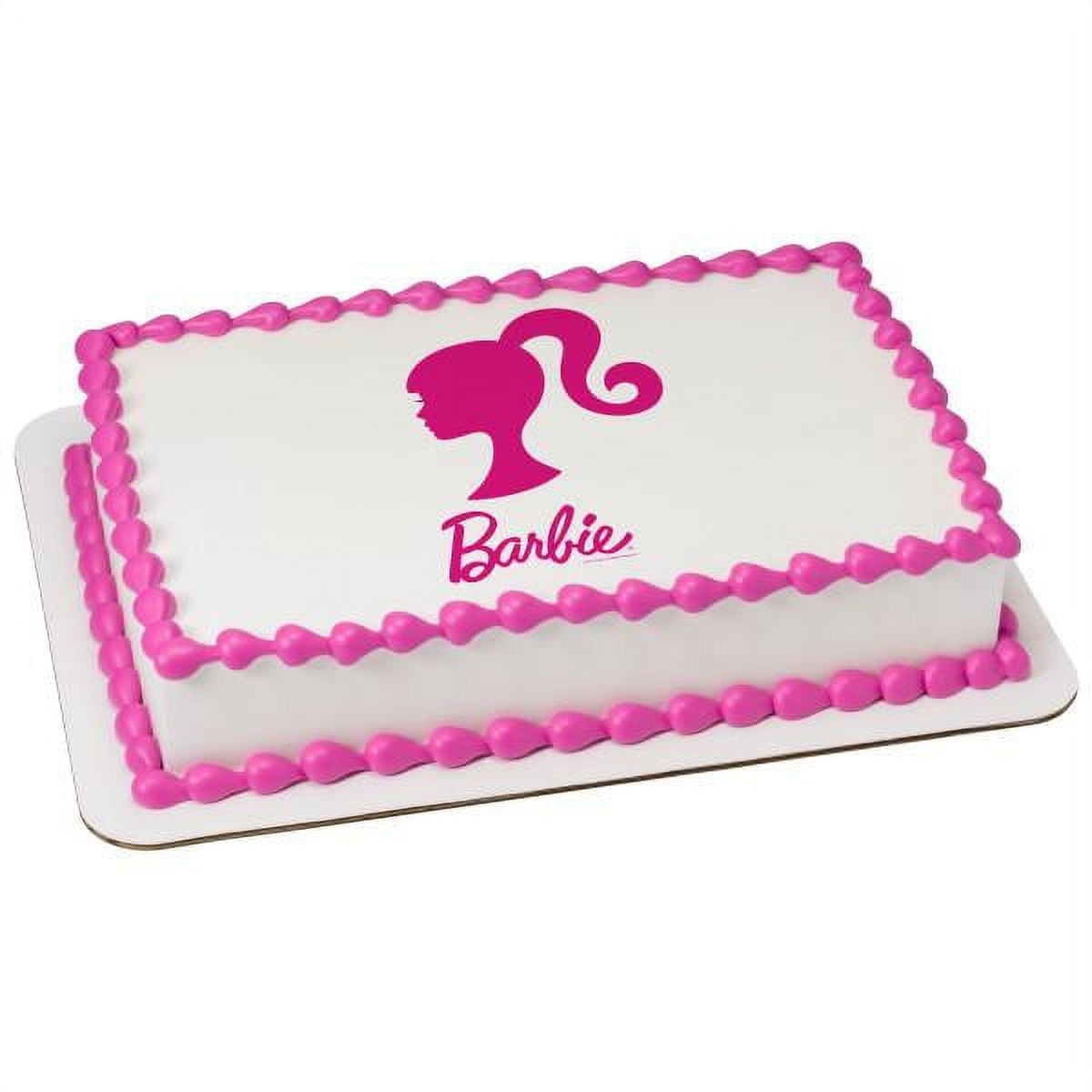 Barbie Cake Toppers Personalised With Name & Age 