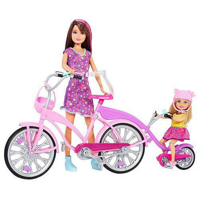 Barbie and bike set sale