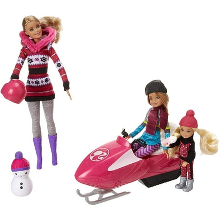 Barbie Sisters Snow Fun Doll Giftset -