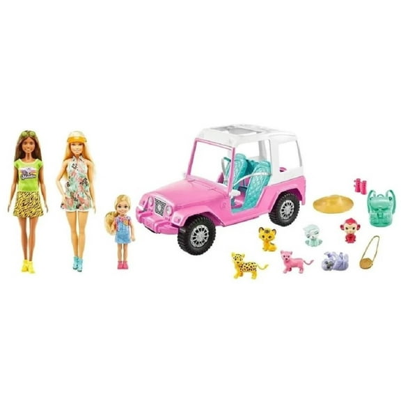 Barbie Sisters and Friends Wildlife Adventure Gift Set