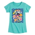 thumbnail image 1 of Barbie - Skater Barbie  - Girls Fitted Short Sleeve Graphic T-Shirt, 1 of 5