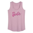 thumbnail image 1 of Barbie - Sketch Logo - Classic Barbie - Women's Racerback Tank Top, 1 of 4