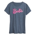 thumbnail image 1 of Barbie - Sketch Logo - Original Logo - Women's Short Sleeve Graphic T-Shirt, 1 of 4
