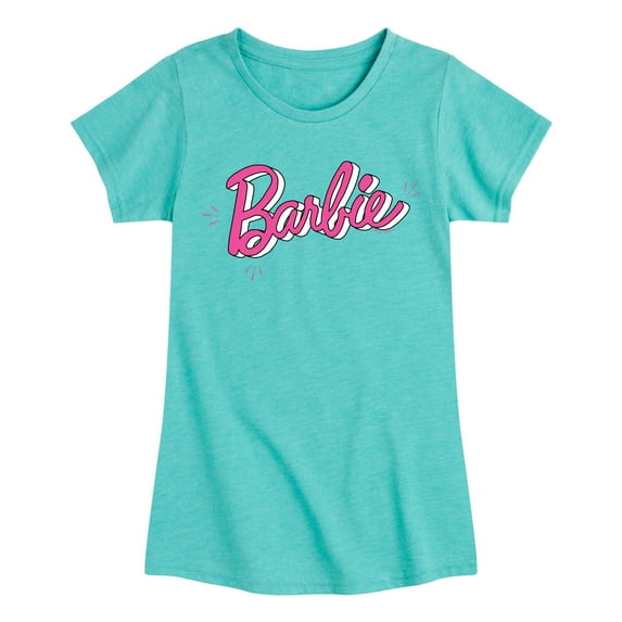 Barbie - Sketch Original - Toddler And Youth Girls Raglan Graphic T-Shirt
