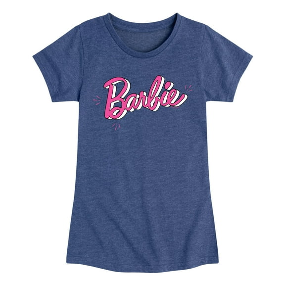 Barbie - Sketch Original - Toddler And Youth Girls Raglan Graphic T-Shirt