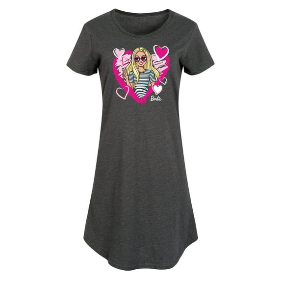 Barbie - Sketchy Hearts Barbie - Women's Any Way Dress