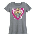 thumbnail image 1 of Barbie - Sketchy Hearts Barbie - Women's Short Sleeve Graphic T-Shirt, 1 of 5