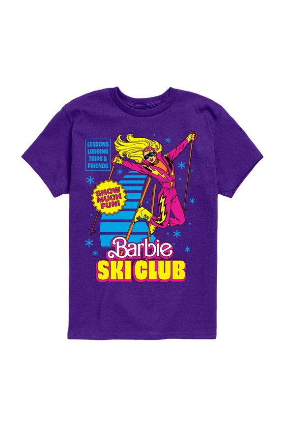 - Ski Club - Youth Boys Short Sleeve Graphic T-Shirt