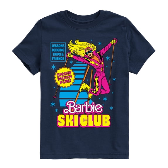Barbie - Ski Club - Youth Boys Short Sleeve Graphic T-Shirt
