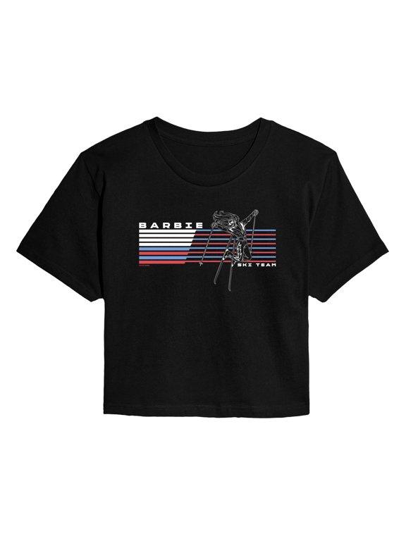 - Ski Team - Juniors Cropped Graphic T-Shirt