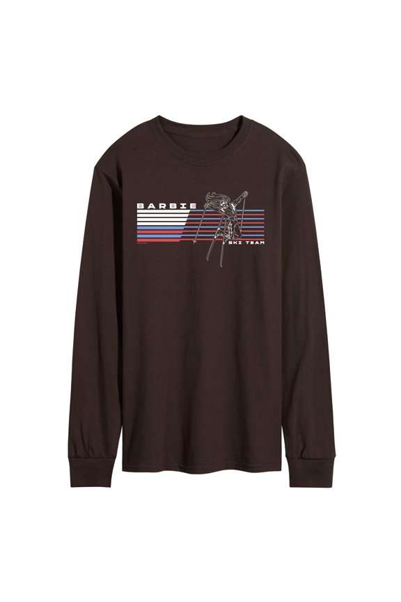 - Ski Team - Men's Long Sleeve Graphic T-Shirt