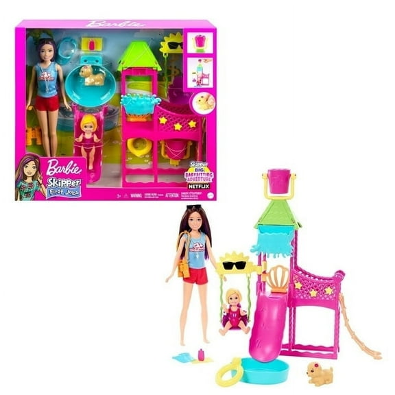 Barbie Skipper First Jobs - Waterpark 36x8x32cm