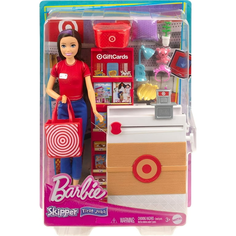 Skipper First Job Barbie Doll Playset