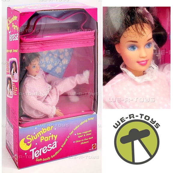 Slumber Party Teresa Barbie Doll 1994 Mattel 13235