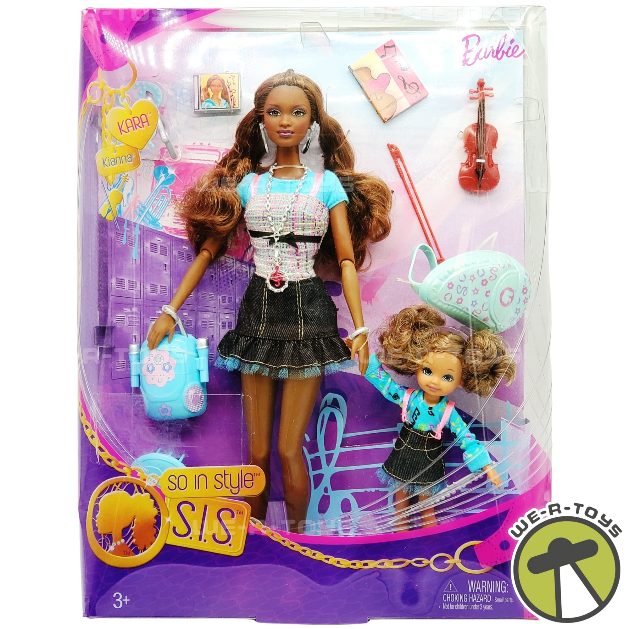 Barbie So In Style SIS Kara and Kianna Dolls 2009 Mattel P6916