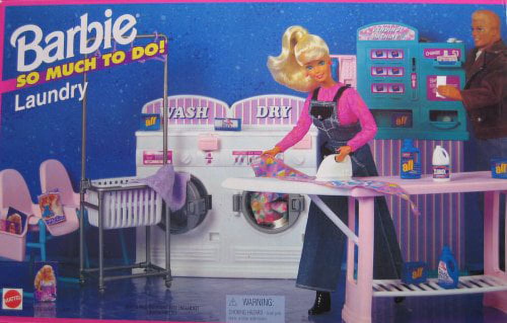 Barbie So Much To Do Laundry Playset (1995 Arcotoys, Mattel)