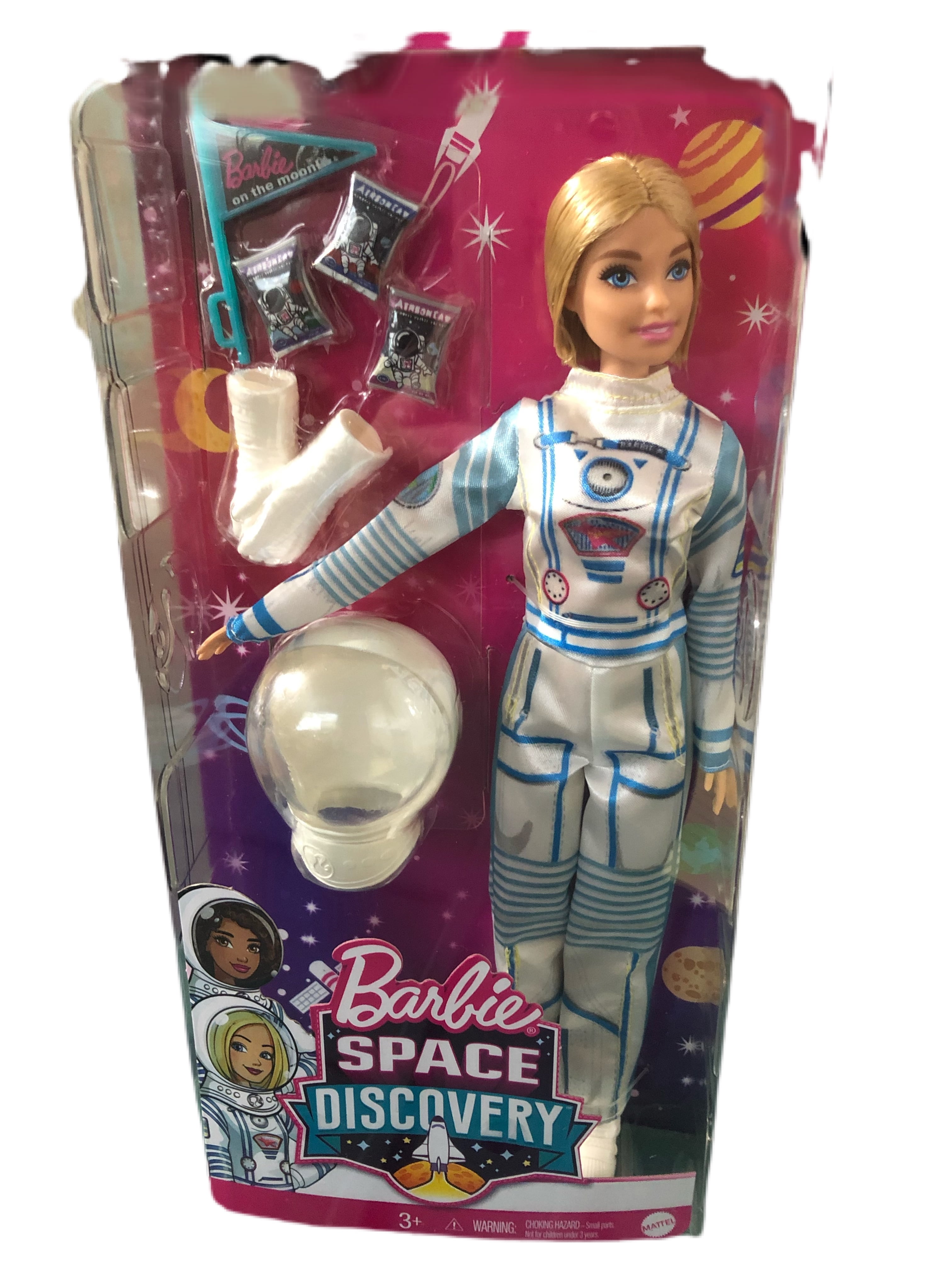 Barbie Space Discovery Astronaut Doll Blonde Hair