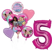 Barbie Sparkle 5th Birthday Party Supplies Balloon Bouquet Decorations
