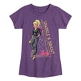 thumbnail image 1 of Barbie - Sparkle And Bright Barbie - Toddler And Youth Short Sleeve Graphic T-Shirt, 1 of 5