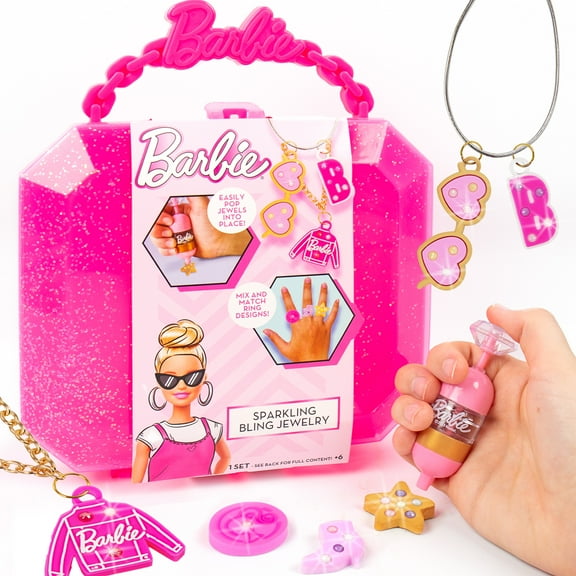 Barbie Sparkling Multicolor Plastic Bling Jewelry