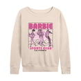 thumbnail image 1 of Barbie - Sports Club - Women's French Terry Long Sleeve Shirt, 1 of 4