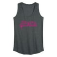 thumbnail image 1 of Barbie - Spray Painted Dripping - Women's Racerback Tank Top, 1 of 4