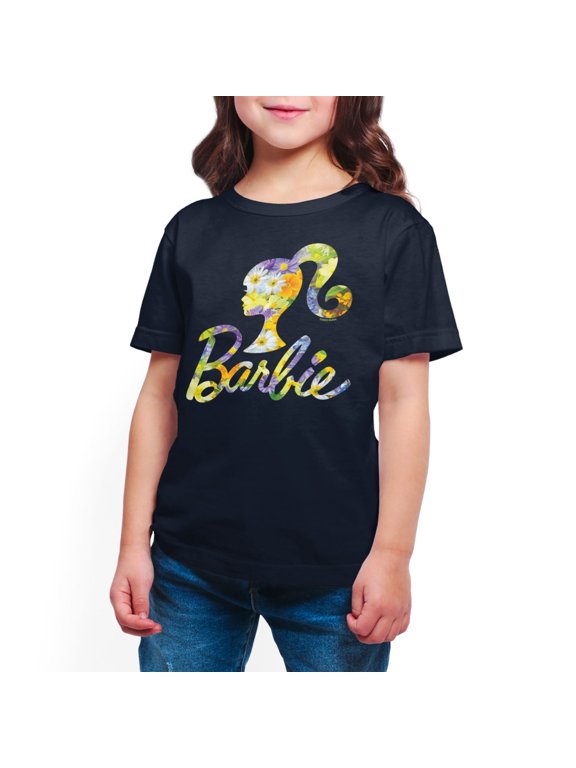 - Spring Bouquet Pattern Logo Boys' Short Sleeve Graphic T-Shirt
