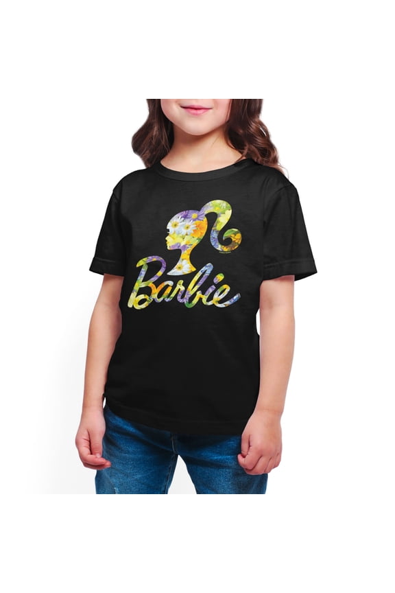 - Spring Bouquet Pattern Logo - Toddler And Youth Short Sleeve Graphic T-Shirt