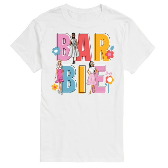 Barbie - Spring Floral Barbie - Men's Short Sleeve Graphic T-Shirt
