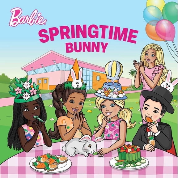Barbie: Springtime Bunny, (Hardcover)