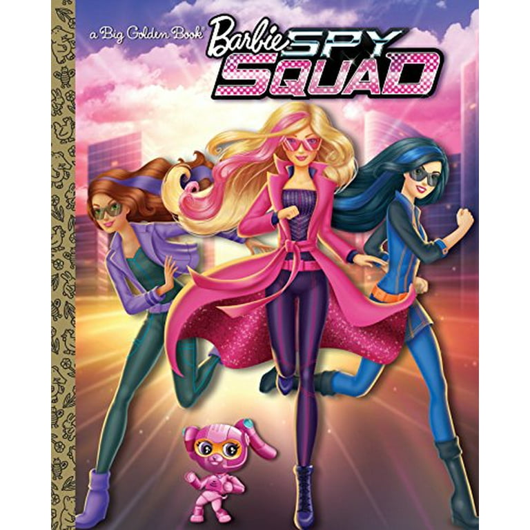 Pre Owned Barbie Spy Squad Big Golden Book Barbie Spy Squad Hardcover 0553539175 9780553539172