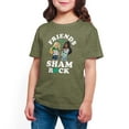 thumbnail image 1 of Barbie - St. Patrick's Day Clover Power - Toddler And Youth Girls Short Sleeve Graphic T-Shirt, 1 of 5
