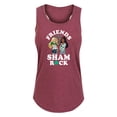 thumbnail image 1 of Barbie - St. Patrick's Day Friends Sham Rock - Women's Racerback Tank Top, 1 of 5