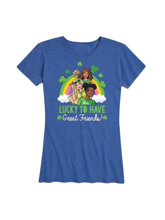 - St. Patrick's Day Lucky To Have Great Friends Women's Short Sleeve Graphic T-Shirt