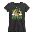 thumbnail image 1 of Barbie - St. Patrick's Day Lucky To Have Great Friends - Women's Short Sleeve Graphic T-Shirt, 1 of 5